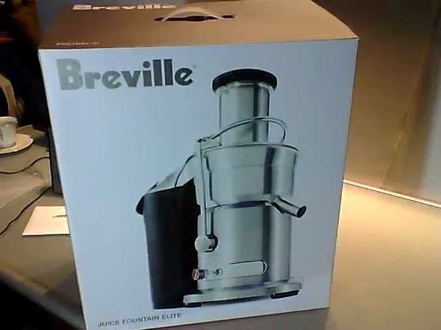 >> Breville Juice Fountain Elite 800 JEXL /B Juicer Unboxing <<