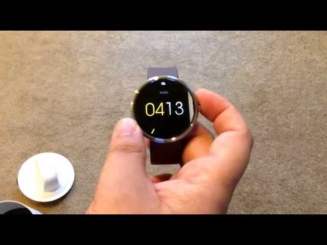 >> Moto 360 Smartwatch Android Wear Motorola Tech Unboxing 11-19-14 <<