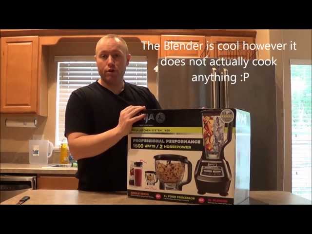 >> Ninja Mega Kitchen System 2 horsepower 1500 watt Blender-Juicer-Smoothie Maker Review <<