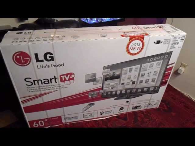 >> 60 LG Smart 3D Plasma TV unboxing ( FUN EDITION ) AND NAME THE TV THEME SONGS <<