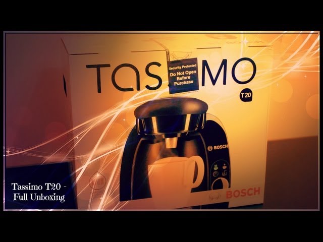 >> BOSH Tassimo T20 – Unboxing <<