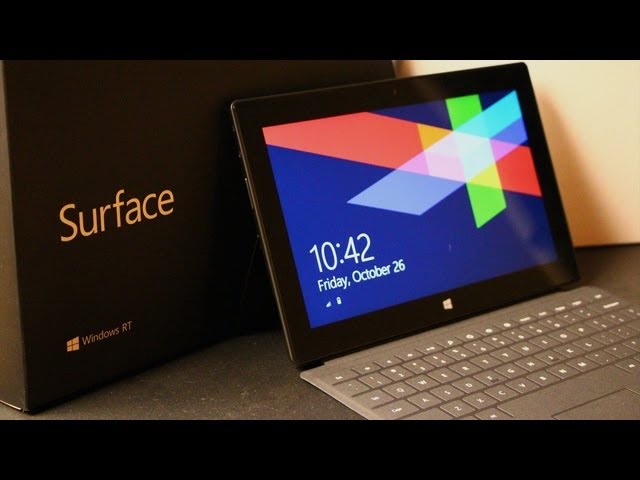 >> Microsoft Surface Unboxing, Windows 8 RT Tablet <<