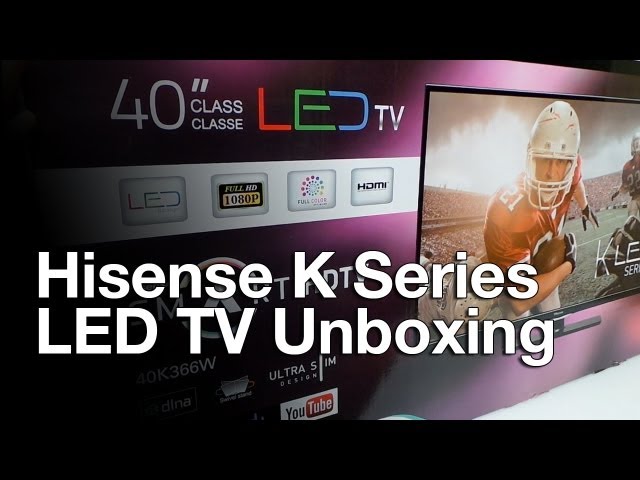 >> Hisense 40-Inch K366 LED Smart TV Unboxing <<
