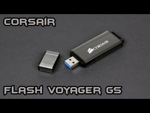 [Review] Corsair Flash Voyager GS 64GB USB 3.0 Stick – Unboxing & Review (German) <<