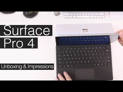Microsoft Surface Pro 4 Unboxing & First Impressions <<