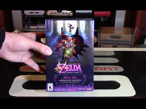 >> Zelda Majora’s Mask 3D Limited Edition Unboxing – With Skull Kid Figurine | Nintendo Collecting <<