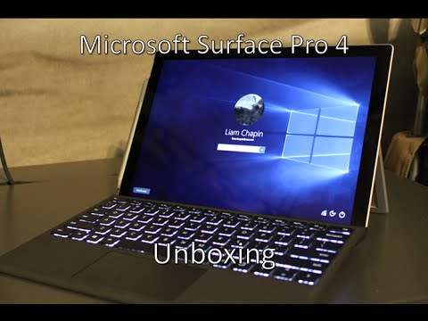 >> Surface Pro 4 Unboxing <<