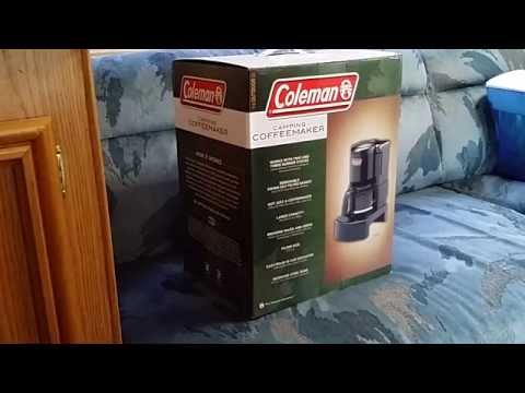 >> Coleman Camping Coffeemaker Unboxing & Quick Review <<