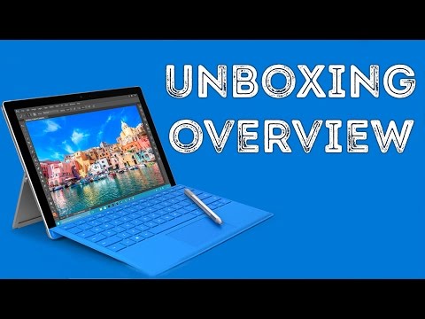 >> Surface Pro 4 – Unboxing and Overview – i5, 4 GB, 128 GB <<