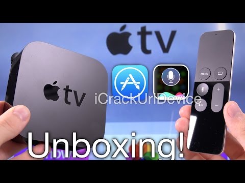 >> New Apple TV 4 Siri (4th Gen): Unboxing and Review 2015 <<