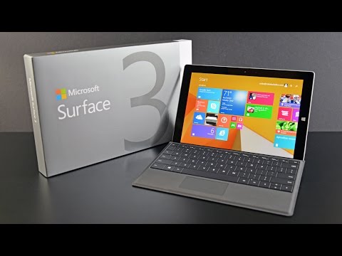 >> Microsoft Surface 3 & Type Cover: Unboxing & Review <<
