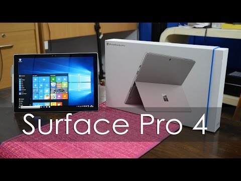 >> Microsoft Surface Pro 4 Unboxing & Overview (Retail Unit) <<