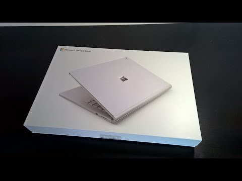 >> Microsoft Surface Book unboxing <<