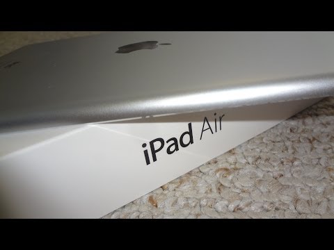>> Apple iPad Air Unboxing, Hands-On & First Boot (White Silver, 16GB Wi-Fi) <<