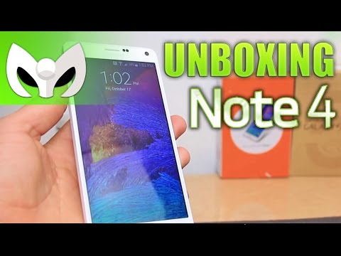 >> Unboxing Galaxy Note 4 (MarcianoStyle) Primeras Impresiones <<