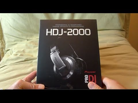 >> Genuine Pioneer HDJ-2000 headphones Unboxing <<