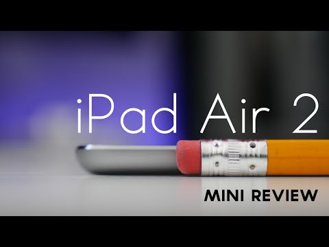 >> iPad Air 2 Quick Review: Unboxing, Benchmarks, & Camera Quality! <<