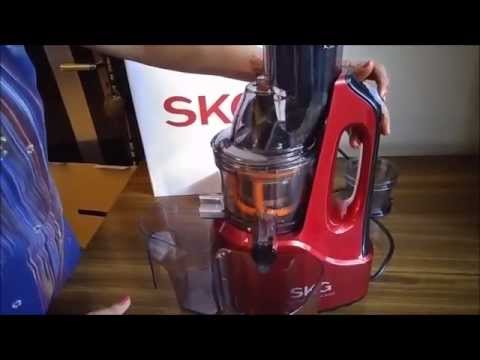 >> SKG Big Calibre Low Speed Juicer 2088 Unboxing – powered by Tinydeal <<