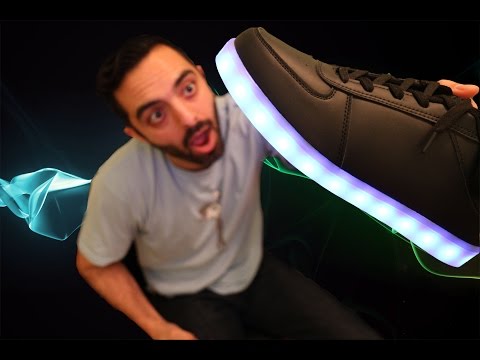 >> LED Shoe Unboxing and Review! Electric Styles <<