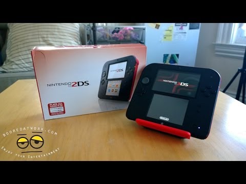 >> Crimson RED Nintendo 2DS Unboxing & First Impressions <<
