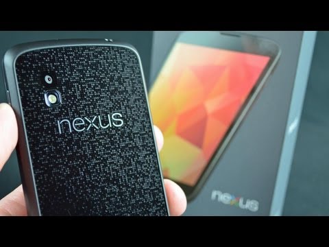 >> Google Nexus 4: Unboxing & Demo (Android 4.2) <<