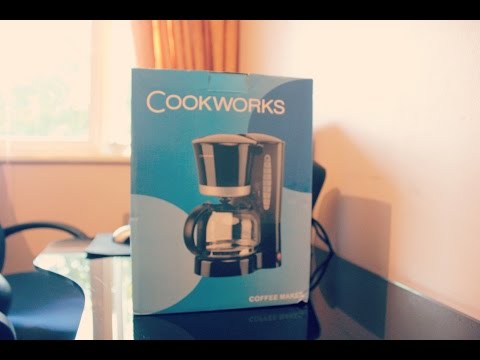 >> Cookworks CM2021J Filter Coffee Maker – Unboxing! <<