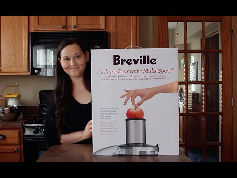 >> Breville Juice Fountain Multi-Speed Juicer Unboxing <<