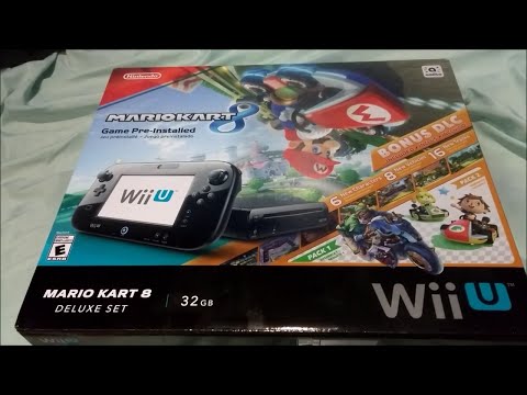 >> Mario Kart 8 WiiU 32GB Deluxe Edition Unboxing! <<