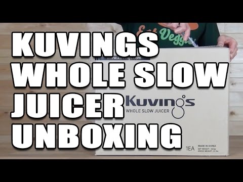 >> Kuvings Whole Slow Juicer B6000S Unboxing <<