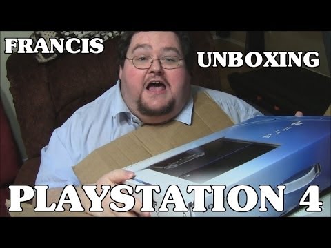 >> Francis Unboxing a Playstation 4 <<