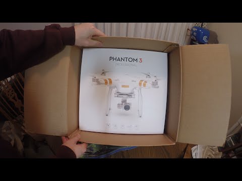 >> DJI Phantom 3 Professional Unboxing Quadcopter Drone with 4k UHD Video Camera DronesEtc <<