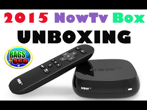 >> 2015 (black) | NowTv Box from SkyTv | Unboxing (Rebranded Roku 3) <<