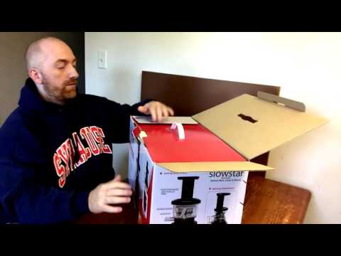 >> Unboxing the TriBest Slowstar Sw-2000 Slow Juicer <<