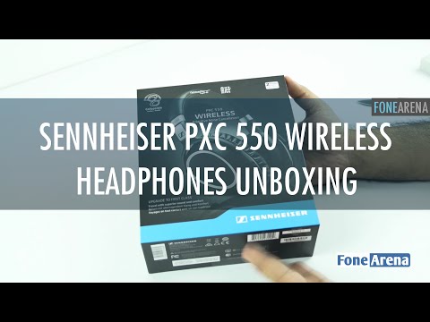 >> Sennheiser PXC 550 Wireless Headphones with Active Noise Cancellation Unboxing <<