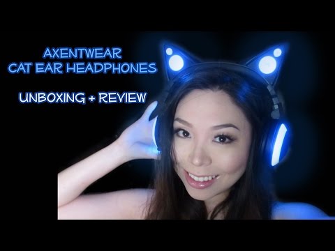 >> Axentwear Cat Ear Headphones Unboxing and Review <<