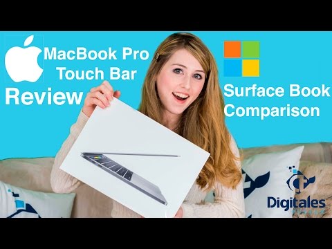 >> MacBook Pro Touch Bar Unboxing & Review + Surface Book Comparison <<