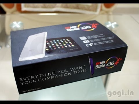 >> DOMO Slate X3G 4th review and unboxing – quad core tab with 3G <<