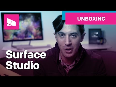 >> Microsoft Surface Studio unboxing! <<
