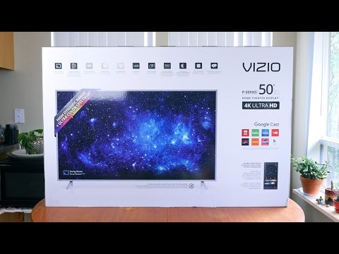 >> Vizio P-Series 4K HDR Home Theater Display Unboxing <<
