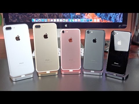 >> Apple iPhone 7 vs 7 Plus: Unboxing & Review (All Colors) <<