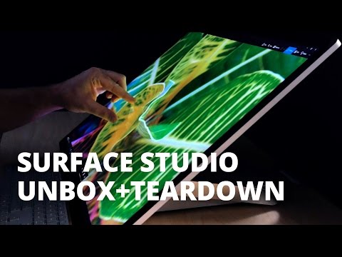 >> Microsoft Surface Studio Unboxing, Teardown, and Impressions <<