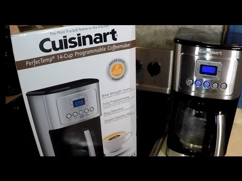 >> Cuisinart 14 Cup Coffee Maker UnBoxing Review <<