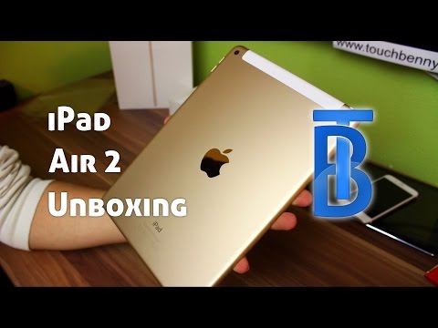 >> Unboxing & Erster Eindruck: Apple iPad Air 2 Gold 64GB LTE [German/Deutsch] <<