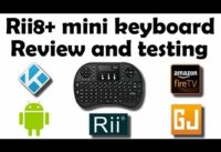 >> Rii8+ MINI KEYBOARD CONTROLLER UNBOXING AND REVIEW  KODI SPMC FIRE TV <<