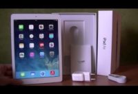 >> Déballage de l’iPad Air Argent et premier démarrage – Apple (Unboxing) en Français <<