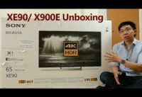 Sony XE90 (X900E) 4K HDR TV Unboxing + Picture Settings