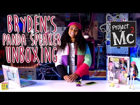Project Mc² | Bryden Bandweth’s Panda Speaker + Doll | Cast Unboxing: Genneya Walton