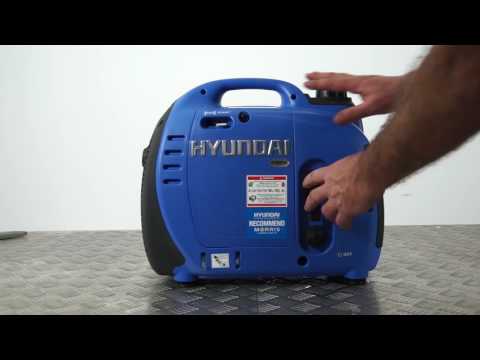 Hyundai 1000W Portable Petrol Inverter Generator HY1000Si Unboxing & Assembly Guide