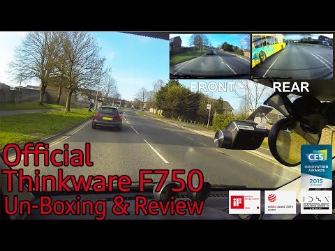 Thinkware F750 DashCam UnBoxing & Review
