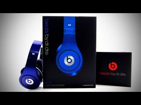 Beats By Dr Dre Beats Studio Unboxing - Blue (Colors)